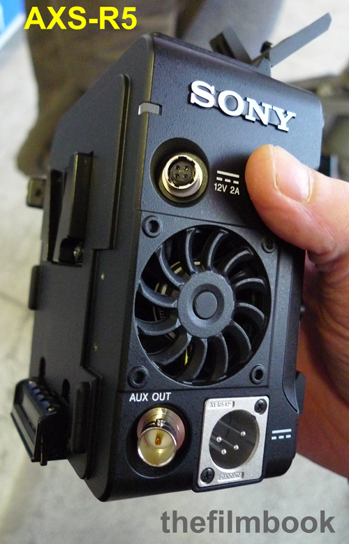 sony AXS-R5 16bit lin RAW recorder 60P in 4K and 240P in 2K -thefilmbook