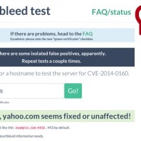 Checking & Testing for the Heartbleed bug
