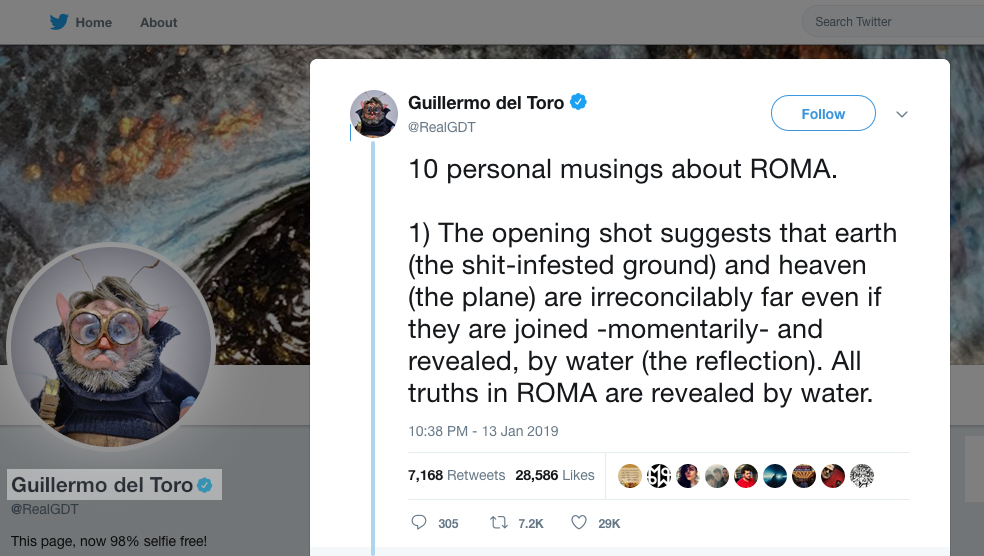 10 Personal Musings about Roma - Guillermo del Toro -thefilmbook