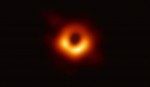 0 First image of shadow of black hole event horizon sphere - 2019